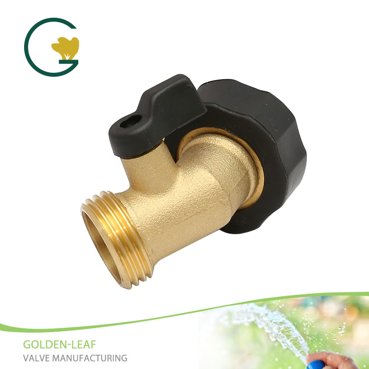 ကြေးဝါ Gooseneck ပိတ်ပစ် Valve Connector