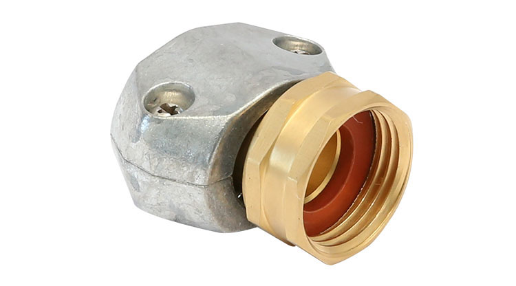 3/4 in. ကြေးဝါ/Zinc Threaded Female Clamp Coupling